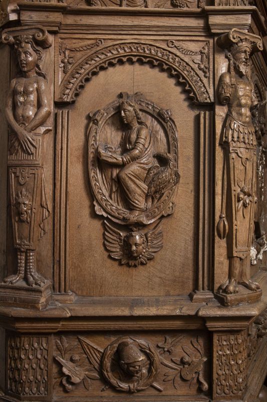 chaire de vérité / Eglise Saint-Feuillen[Fosses-la-Ville]