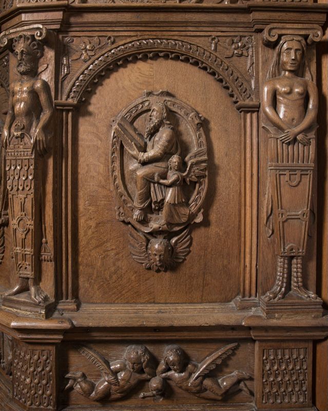 chaire de vérité / Eglise Saint-Feuillen[Fosses-la-Ville]