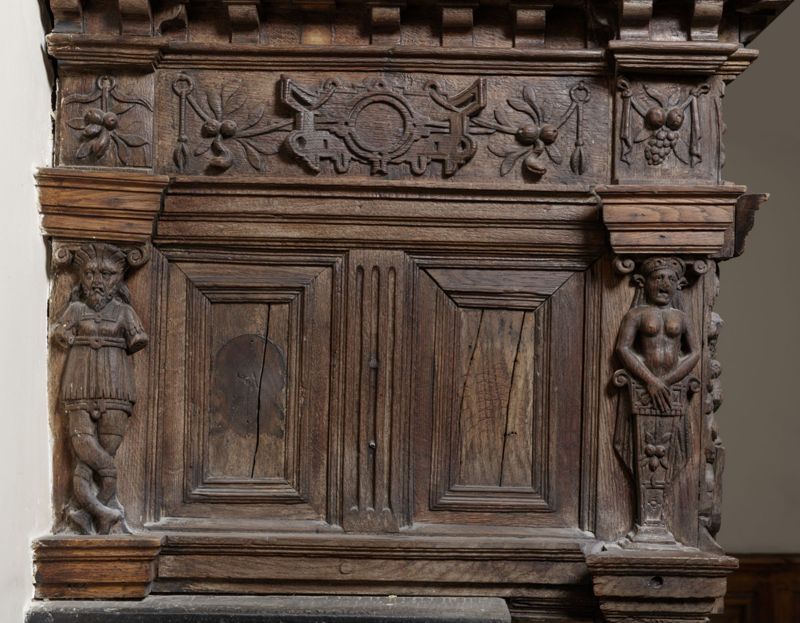 cheminée[élément d'architecture] / Château de la Neuville