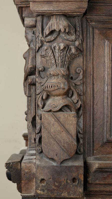 cheminée[élément d'architecture] / Château de la Neuville
