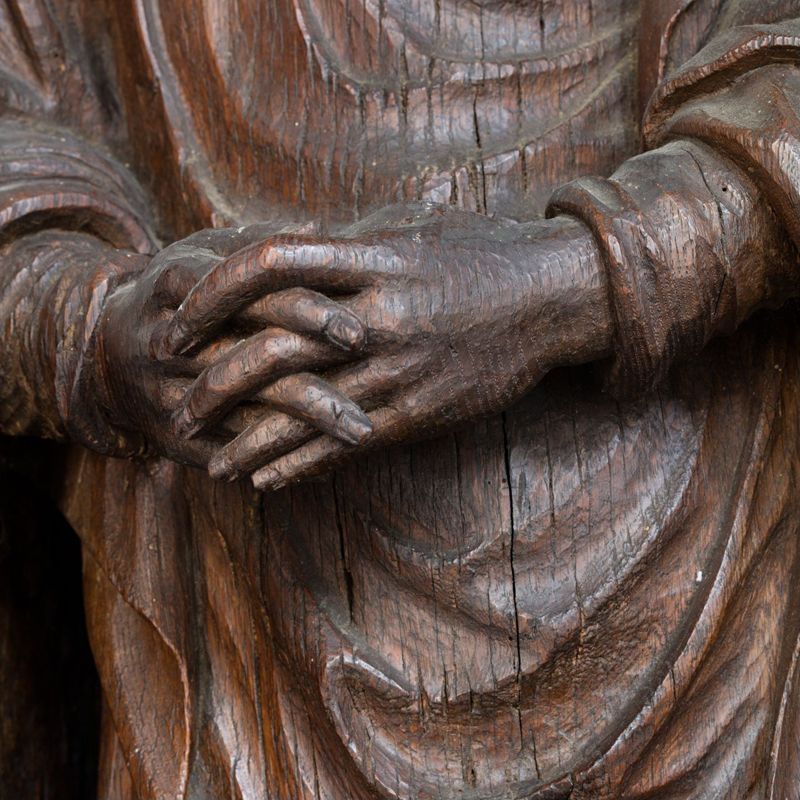 Calvaire (Vierge et saint Jean)