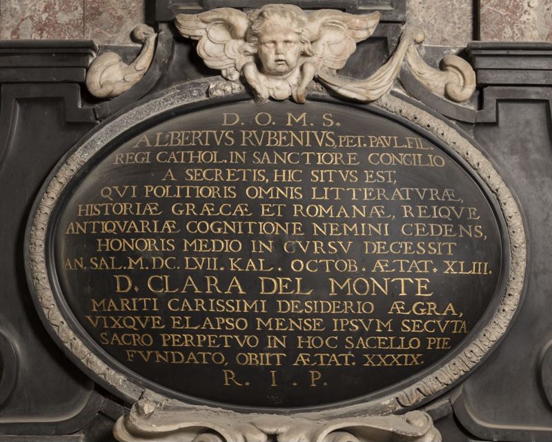 Epitaaf van Albertus Rubens