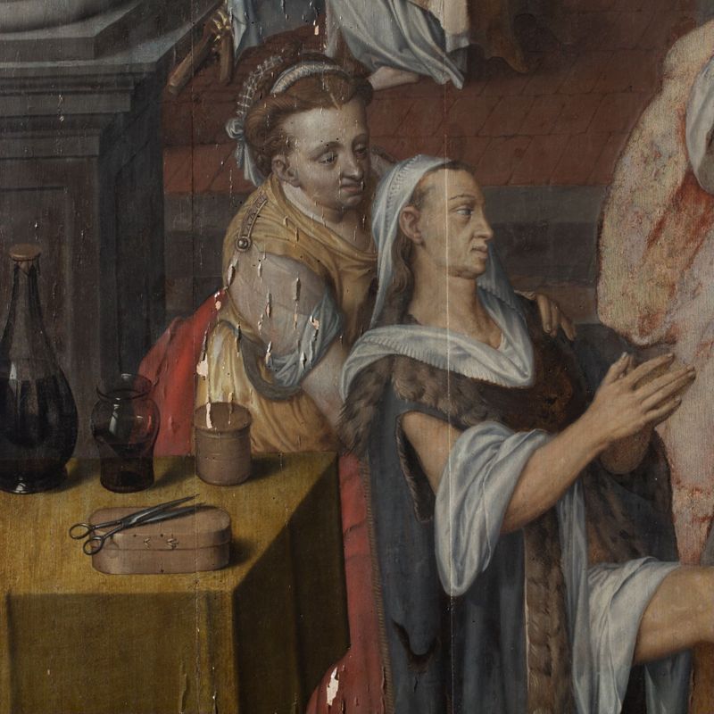 H. Elisabeth verpleegt de zieken