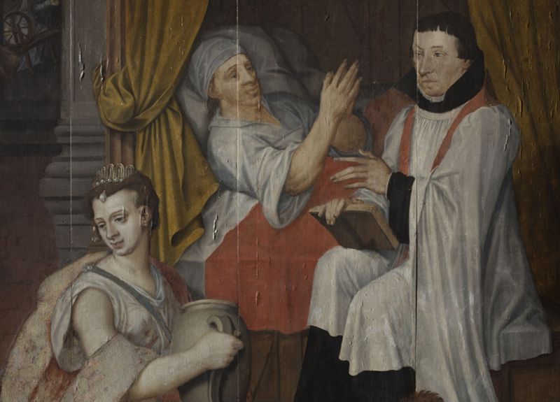 H. Elisabeth verpleegt de zieken