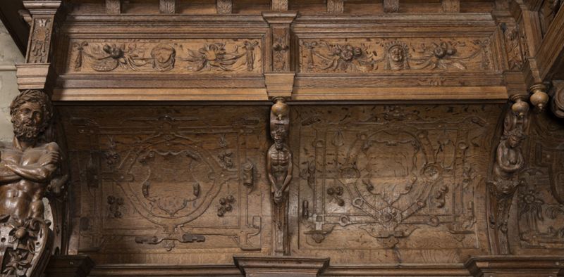 Stalles du choeur des dames (ouest)