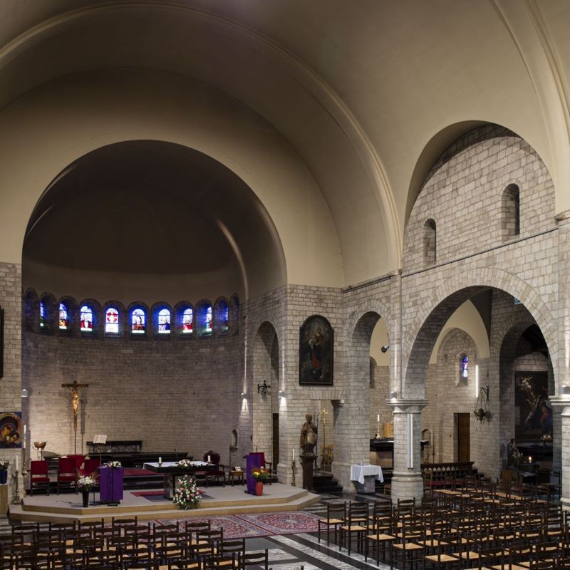 mur / Eglise Saint-Lambert[Woluwe-Saint-Lambert]
