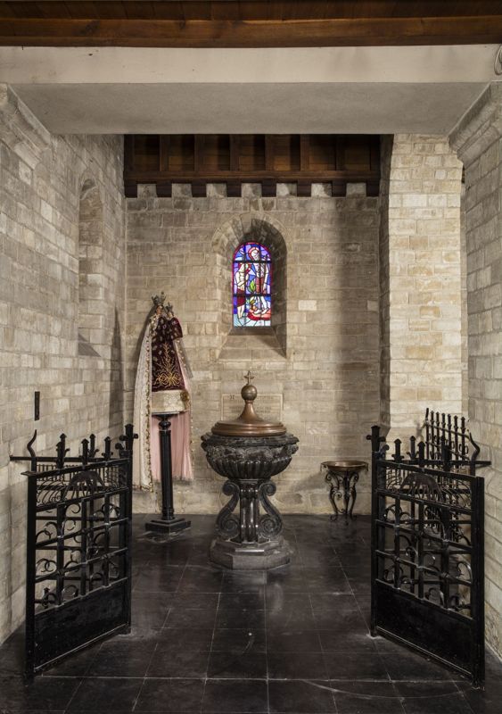 fonts baptismaux / Eglise Saint-Lambert[Woluwe-Saint-Lambert]