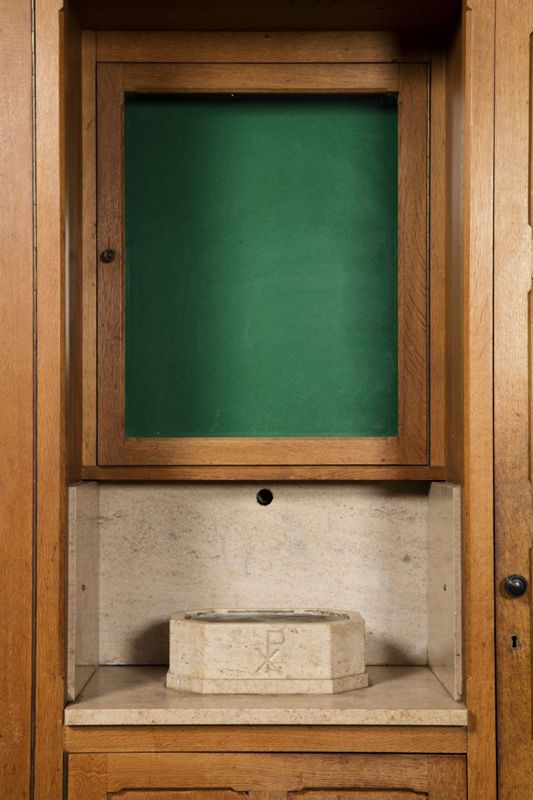 armoire de sacristie / Eglise Saint-Lambert[Woluwe-Saint-Lambert]