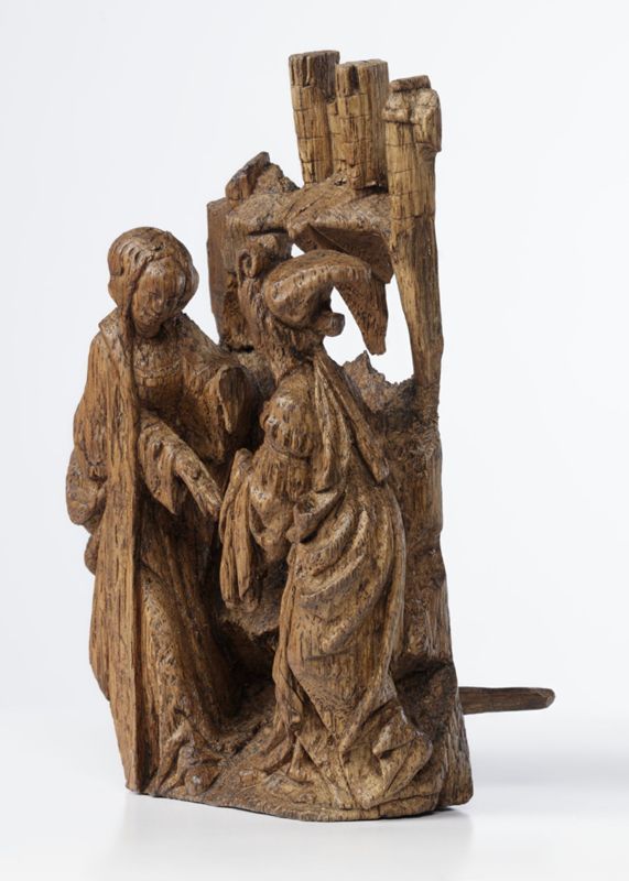 Retable de la Vie de la Vierge : Dormition, Assomption, Couronnement de la Vierge