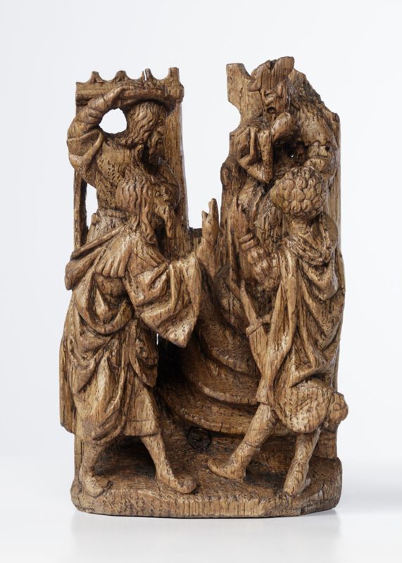 Retable de la Vie de la Vierge : Dormition, Assomption, Couronnement de la Vierge