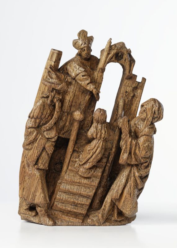 Retable de la Vie de la Vierge : Nativité