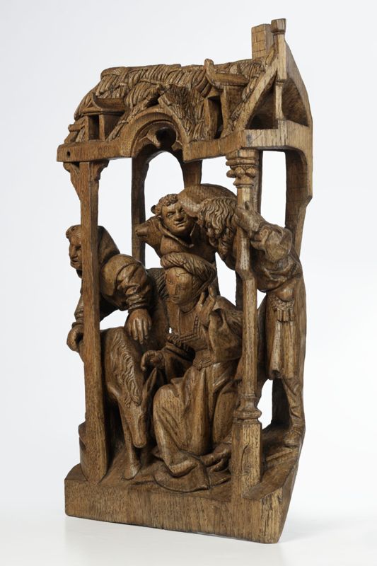 Retable de la Vie de la Vierge : Nativité