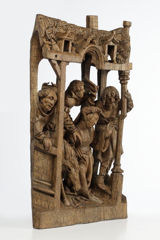 Retable de la Vie de la Vierge : Nativité