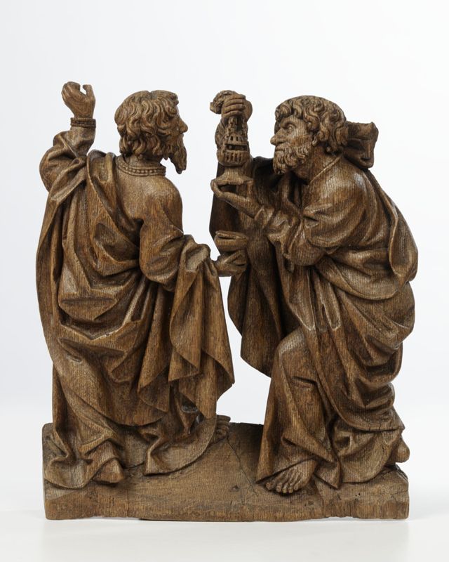 Retable de la Vie de la Vierge : Dormition, Assomption, Couronnement de la Vierge