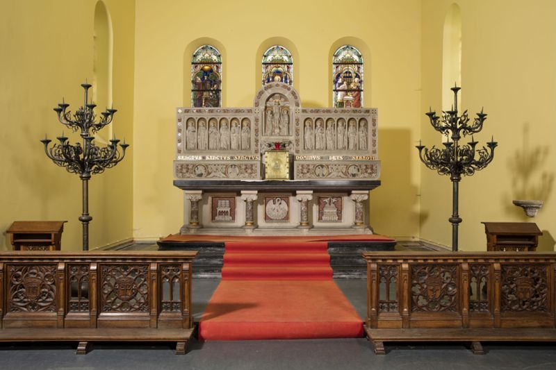 autel majeur / Kerk Sint-Job[Carloo(Ukkel)]