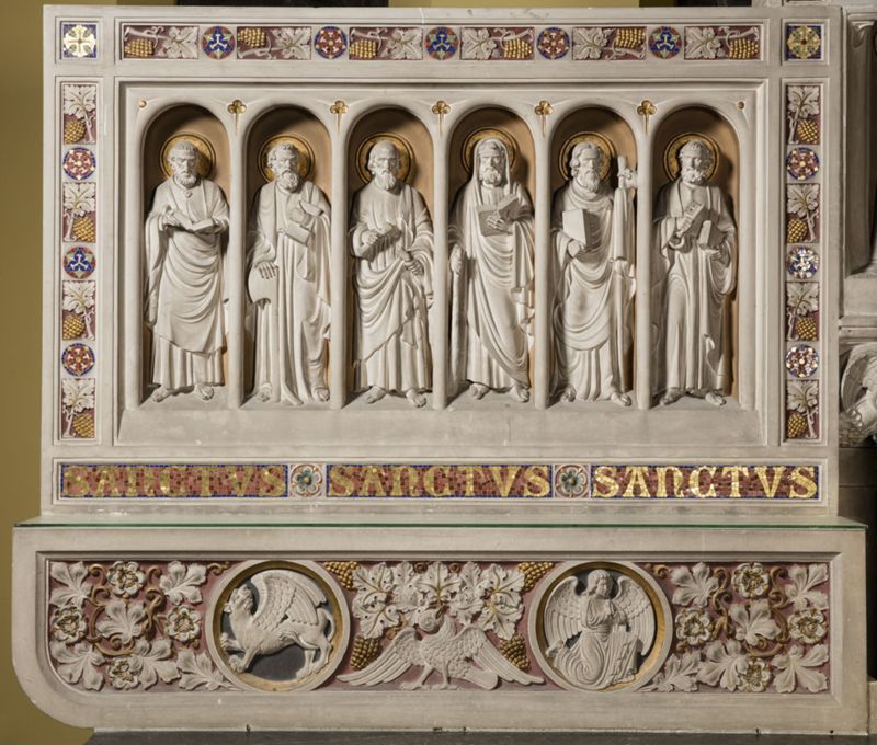 autel majeur / Kerk Sint-Job[Carloo(Ukkel)]