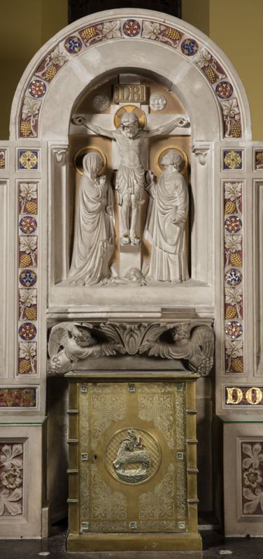 autel majeur / Kerk Sint-Job[Carloo(Ukkel)]