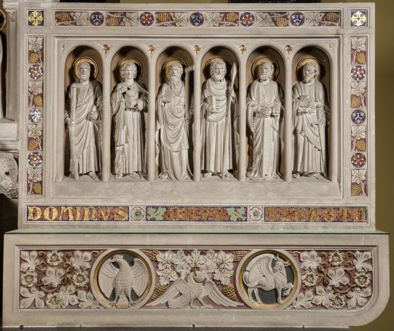 autel majeur / Kerk Sint-Job[Carloo(Ukkel)]