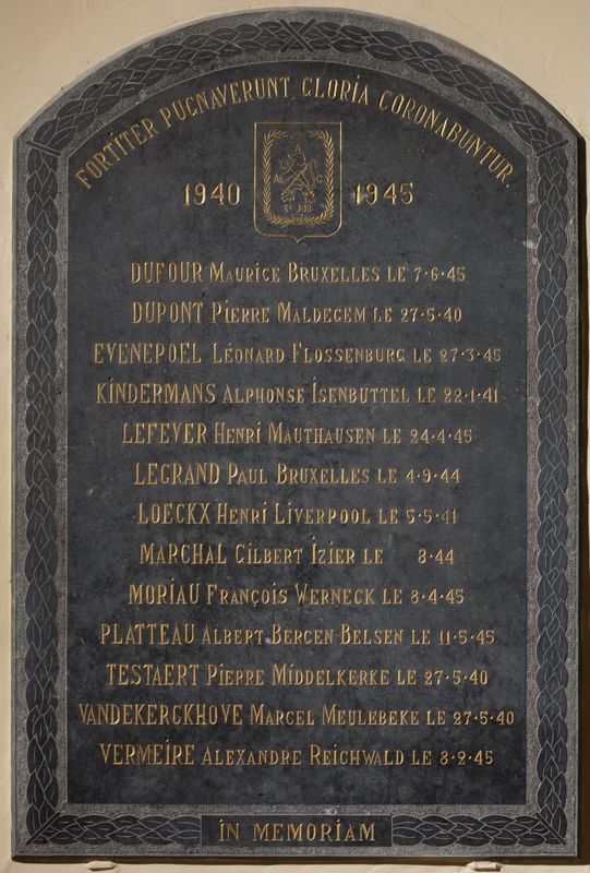 Monument dédié aux morts de la guerre 1940-1945