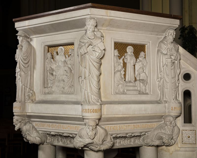 chaire de vérité / Eglise Saint-Job[Carloo(Uccle)]