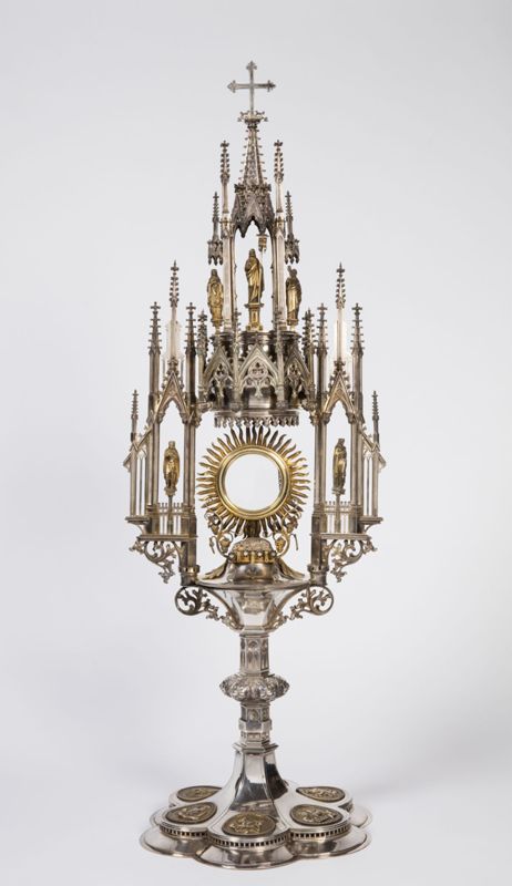 ostensoir-tourelle / Eglise Saint-Job[Carloo(Uccle)]