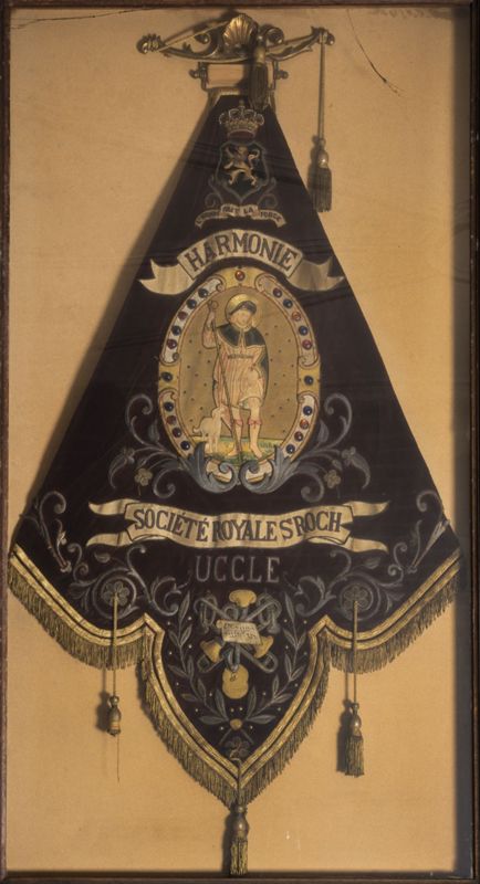 Bannière de l’Harmonie royale Saint-Roch d’Uccle