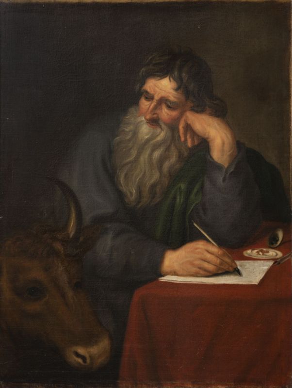 Saint Luc et le taureau