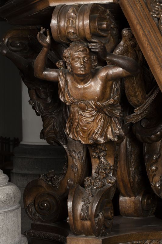 chaire de vérité / Eglise Saint-Pierre[Uccle]