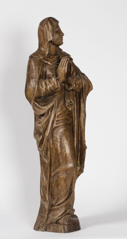 statue humaine / Eglise Saint-Pierre[Uccle]