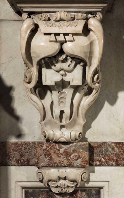 console[socle] / Kerk Sint-Carolus Borromeus[Antwerpen]