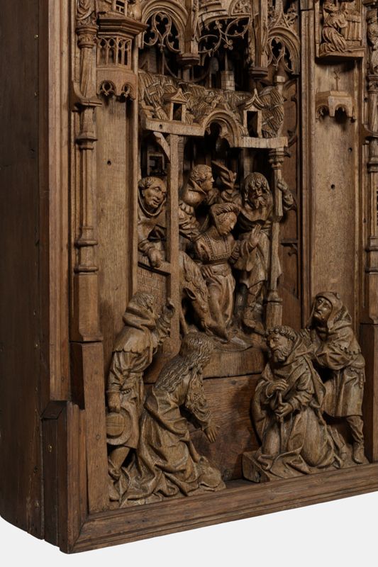 Retable de la Vie de la Vierge : Nativité