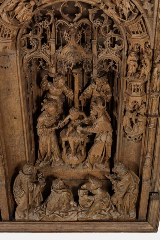 Retable de la Vie de la Vierge : Circoncision