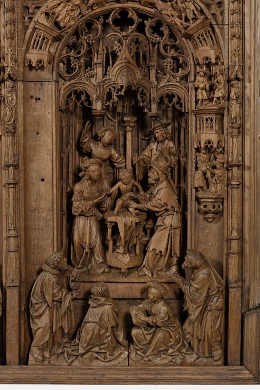 Retable de la Vie de la Vierge : Circoncision
