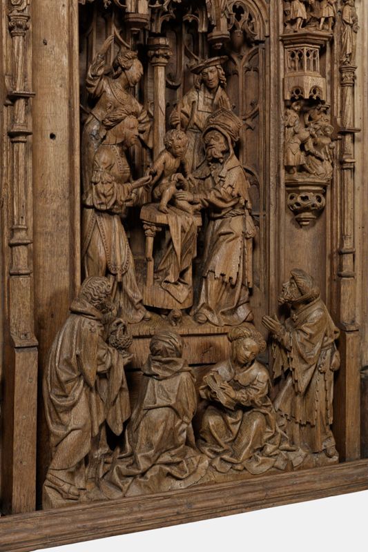 Retable de la Vie de la Vierge : Circoncision