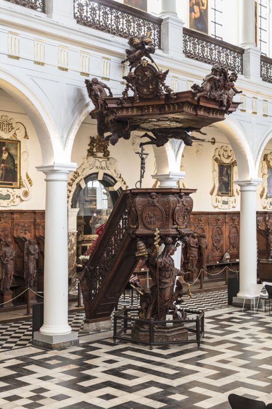 chaire de vérité / Kerk Sint-Carolus Borromeus[Antwerpen]