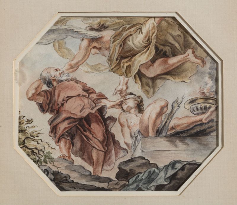 Abraham offert Isaak
