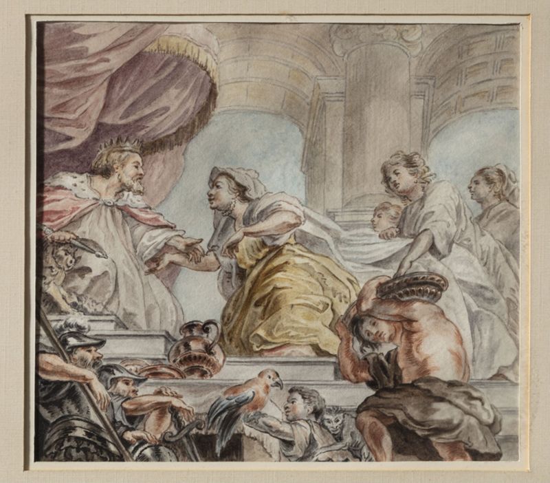 Bezoek van de koningin van Saba aan koning Salomo