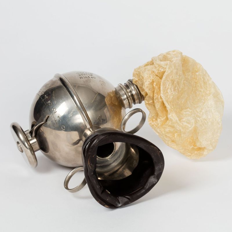 Appareil à éther du professeur Ombrédanne et coffret (modèle Collin, breveté)