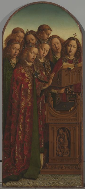 Lam Gods: Zingende engelen