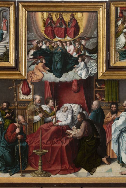 Polyptyque de la vie et de la mort de la Vierge