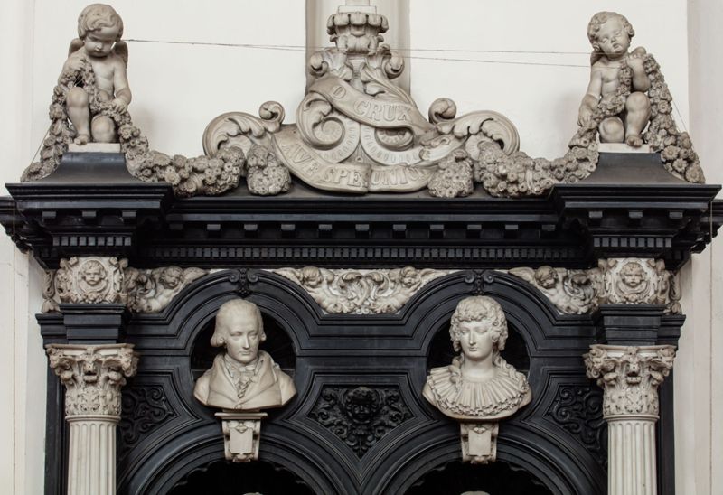 Eepitaaf van graaf Willem Charles Ghislain van Merode, door Willem Geefs