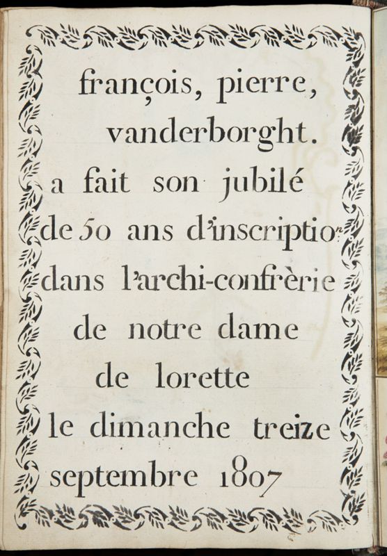 Boek van de broederschap van O.-L.-Vrouw van Loretta