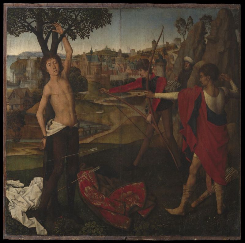 Marteling van de Heilige Sebastiaan