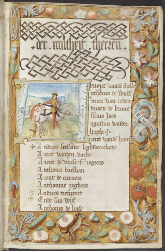 Handboek van de Broederschap van St. Niklaas en St. Maarten te Akkergem binnen Gent