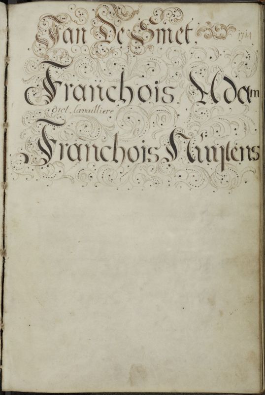 Handboek van de Broederschap van St. Niklaas en St. Maarten te Akkergem binnen Gent
