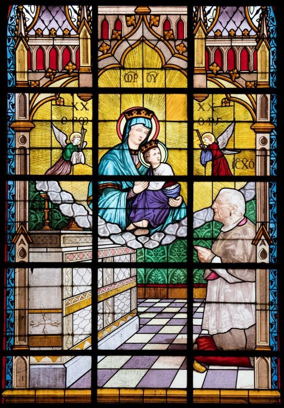 vitrail / Eglise Saint-Jean-Baptiste[Namur]