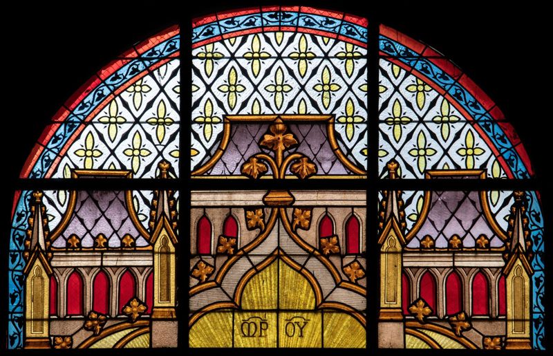 vitrail / Eglise Saint-Jean-Baptiste[Namur]