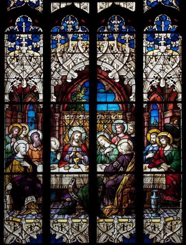 vitrail / Eglise Saint-Jean-Baptiste[Namur]