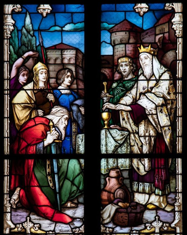 vitrail / Eglise Saint-Jean-Baptiste[Namur]