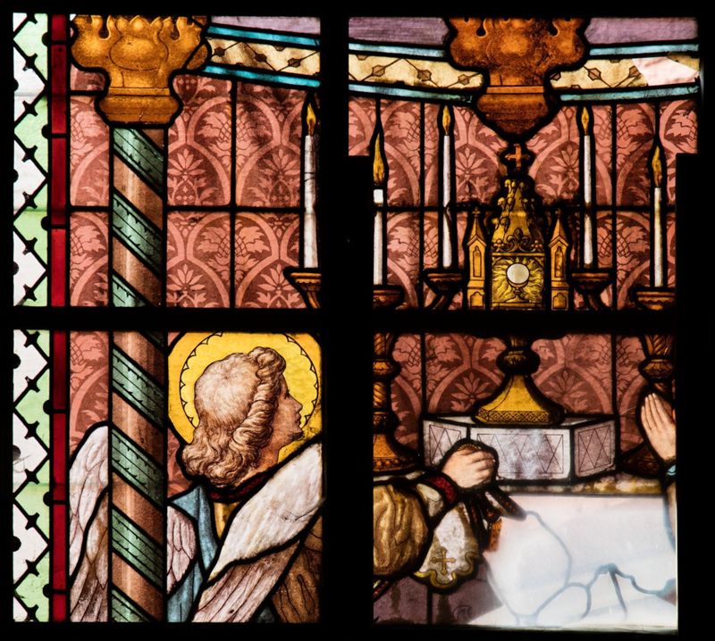 vitrail / Eglise Saint-Jean-Baptiste[Namur]
